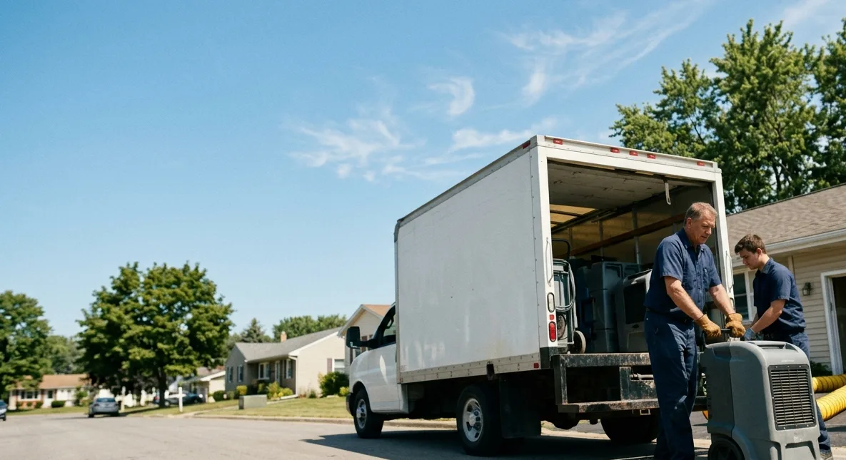 Water Damage Cleanup in Harshaw, WI near me